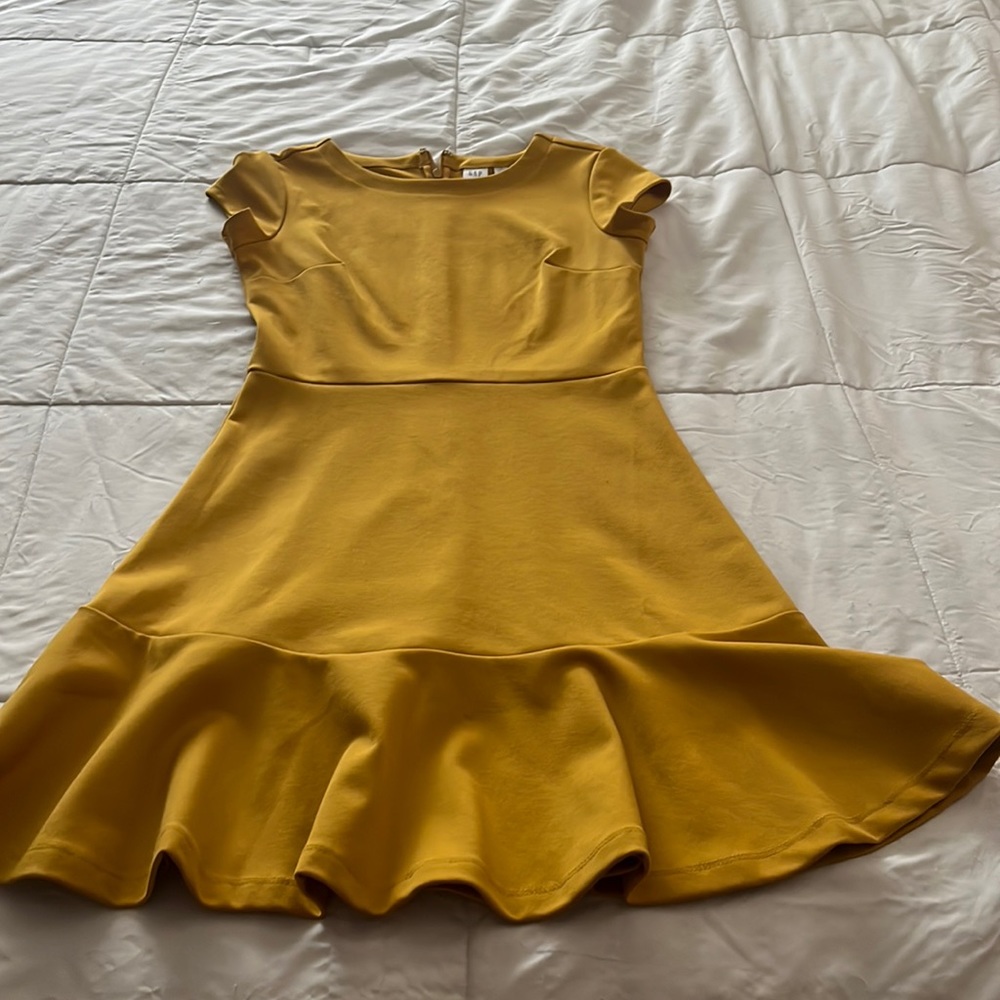 Gap mustard yellow dress. Size 0P.